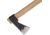 BR Rinaldi Sicilia Micro Axe, 23.5in Overall, 5.5in Spring Steel Axe Head w/ 2.38in Cutting Edge, Wood Handle, 250g Head, 331G250M