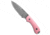 Bradford Bradford Guardian 3.2 Fixed Blade Knife Pink Microtextured G-10 3.75" SW, Pink, CPM MagnaCut, adult, BHQ-235852