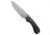 Bradford Bradford Knives Guardian 3.2 Fixed Blade Knife Liberty Wood Charcoal 3.5" SW, Black/Gray, M390, adult, BHQ-235240