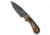 Bradford Bradford Knives Guardian 3 Drop Point Knife 3D G-Wood 3.5" Nimbus AEB-L, Black/Wood, AEB-L, adult, BHQ-142285