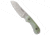 Bradford Bradford Knives Guardian 3 Sheepsfoot Knife Textured Jade G-10 3.5" SW N690, Jade, Bohler N690, adult, BHQ-146242