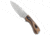 Bradford Bradford Knives Guardian3 Fixed Blade G-Wood 3.5" False Edge/AEB-L/Stonewash, Brown, AEB-L, adult, BHQ-99074
