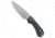 Bradford Bradford Knives Guardian3 Knife 3D Black Micarta 3.5" False Edge/AEB-L/SW, Black, AEB-L, adult, BHQ-99466