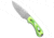 Bradford Bradford Knives Guardian3 Knife 3D Limon G10 3.5" False Edge/SW, Green/White, Bohler N690, adult, BHQ-224948