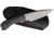 Bradford Knives Guardian 3 Fixed Blade Knife, 6.75in Overall, 3.5in Stonewash AEB-L Stainless Steel Blade, Black Canvas Micarta Handle, Black Leather Belt Sheath, 3FE-201-AEBL