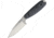 Bradford Knives Guardian 3.5 Sabre 3D Fixed Blade Knife, 7.5in Overall, 3.5in Stonewash N690 SS Drop Point, Black Canvas Micarta Handle, Sabre Grind Blade, Brown Leather, Black, 3.5S-101-N690