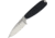 Bradford Knives Guardian 3.5 Sabre Fixed Blade Knife, 7.5in Overall, 3.5in Stonewash N690 SS Drop Point, Black Sculpted G10 Handle, Sabre Grind Blade, Brown Leather Belt Sheath, Black, 3.5S-001-N690