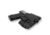 Bravo Concealment OWB BCA Holster 3.0, Glock 43, 43X, Right Hand, 1.5in Belt Loops, Black, Small, BC10-1004