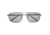 Breed Gotham Polarized Sunglasses - Mens, Silver Frame, Black Lens, Silver/Black, One Size, BSG067C2