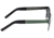 Breed Hypnos Sunglasses, Green Titanium Frame, Black Polarized Lens, Green/Black, One Size, BSG057GN