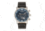 Breed Ryker Chronograph Leather-Band Watch w/ Date, Black/Blue, One Size, BRD8203