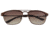 Breed Zodiac Sunglasses, Brown Titanium Frame, Brown Polarized Lens, Brown/Brown, One Size, BSG053BN