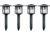 Brinkmann Outdoors Cypress Solar Light 4pk 822 0712 4
