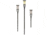 Brinkmann Outdoors Fiji Solar Torch - 2pk 822-0423-2