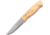 Brisa Trapper 95 Fixed Blade Birch Knife, 3.75 satin finish Elmax steel Scandi grind blade, Curly Birch handle, 070-2033-1558
