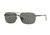 Brooks Brothers BB4035S Sunglasses 115087-59 - Gunmetal Frame, Grey Solid Lenses