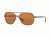 Brooks Brothers BB4038S Sunglasses 122183-58 - Dark Gunmetal Frame, Amber Solid Polarized Lenses