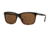 Brooks Brothers BB5027S Sunglasses 609973-57 - Black Tort/matte Black Tort Frame, Dark Brown Solid Lenses