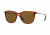 Brooks Brothers BB5029S Sunglasses 611571-53 - Brown Horn/gold Frame, Green Solid Lenses