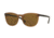 Brooks Brothers BB5030S Sunglasses 611073-55 - Lt Brown/matte Dk Tort Frame, Smoke Solid Lenses