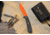 Browning Back Country Fixed Blade Knife - Box, 3.5in, D2 High Carbon Steel, Drop Point, G10 Handle, Blaze, 3220522B