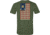Browning Bg Men's T-shirt Shotgun Shell Flag X-large Military Green