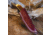 Browning Buckmark Hunter Fixed Blade Knife, 3in, 8Cr13MoV, Drop Point, Bone Handle, Leather, 3220509