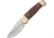 Browning Fixed Blade Knife with Wood Handle, 3 satin finish stainless blade, Brown, 3220378