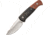 Browning Fixed Blade Knife with Wood Handle, 3 satin finish stainless drop point blade, Black and brown, 3220373