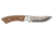 Browning Guide Series Fixed Blade Knife, 3.625in, Sandvik 14C28N, Skinner, G10 Handle, Split Grain Leather, 3220451