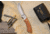Browning Guide Series Fixed Blade Knife, 3.625in, Sandvik 14C28N, Skinner, G10 Handle, Split Grain Leather, 3220451
