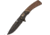 Browning Hunter Linerlock Folding Knife, Two-tone finish sculpted wood handle, 3220390B