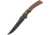Browning Hunter Trail Point Fixed Blade Knife, 4.5in, 440C, Skinner, Wood Handle, 3220394