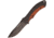 Browning Linerlock Folding Knife,3.5in,Stainless Steel,Standard Edge,Drop Point,Black Synthetic Handle BR136