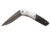 Browning Nine Mile 3in Folding Knife, Drop Point, D2 Tool Steel Blade, Wood Handle, Black, 3220471