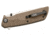 Browning Plateau Folding Knife, 3.25in, D2 High Carbon Steel, Cleaver, G10 Handle, N, 3220469