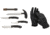 Browning Primal Combo 6PC Fixed Blade Knife - Box, 3.75in, Stainless Steel, Caper/Guthook/Skinner, Polymer/Rubber Handle, Tan, 3220422B
