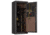 Browning Safes Sporter 20 Closet Hammer Gloss Gray Black Chrome Scroll UL Rated E-Lock, Black Chrome, 20 gun, 1601100320