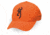 Browning Safety Cap with 3-D Buckmark, Blaze, Adult cap adjustable fit 30840501
