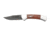 Browning Stormy Pass Folding Knife, 3in, Damascus Steel, Clip Point, Brown Wood Handdle, 3220587B