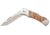 Browning Timber Folder 2 3/4in Knife, Drop Point, 12C27 Blade, Burl Wood Handle, 3220478