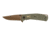 Browning Trailside Folding Knife, 3in, D2 High Carbon Steel, Drop Point, G10 Handle, N, 3220516