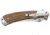 Browning Wicked Wing Folding Knife, 3.5in, 7Cr17Mov, Trailing Point, G10 Handle, N, 3220330