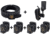 Black Scorpion Outdoor Gear USPSA First Stage Holster / Shooting Belt Combo, Black, Large, CO09-MP01H06+BTLBK