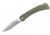 Buck Knives 110 Slim Pro Folding Knife, 3.75in, S30V Vanadium, Olive Drab Green Micarta/G10 Handle 0110ODS4