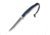 Buck Knives 220 Silver Creek Folding Fillet Knife, 6.5in, 420J2 Stainless Steel, Straight Back Blade, TPE, Blue Handle, 0220BLSB/3201