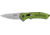 Buck Knives 261 Hexam Assisted Opening Folding Knife, 3.33 in, 7Cr Stainless Steel, Drop Point, Straight, Satin, Aluminum, OD Green, 0262ODSB/13239