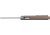 Buck Knives 263 HiLine Knife, 3.25in, D2 Stainless Steel, Straight, Aluminum, Satin, 0263GYSB/13243