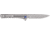 Buck Knives 264 Cavalier Knife, 3.6in, 7Cr Stainless Steel, Straight, Aluminum, Satin, 0264GYSB/13245