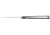Buck Knives 264 Cavalier Knife, 3.6in, 7Cr Stainless Steel, Straight, Aluminum, Satin, 0264GYSB/13245